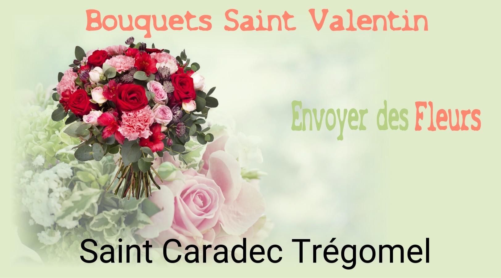 Roses de Saint-Valentin livrées à Saint-Caradec-Trégomel